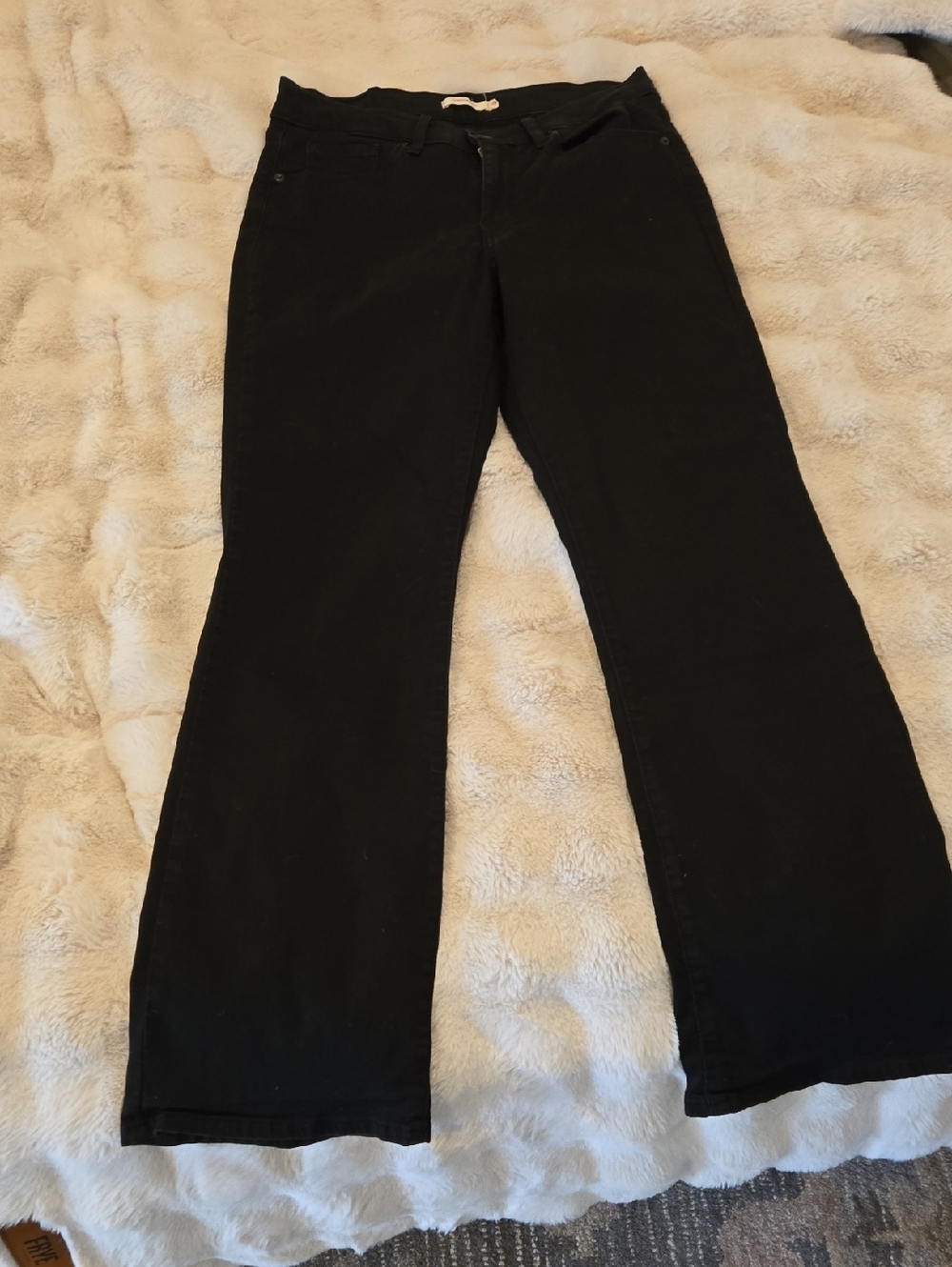 Levi's Classic Bootcut Jeans In Black